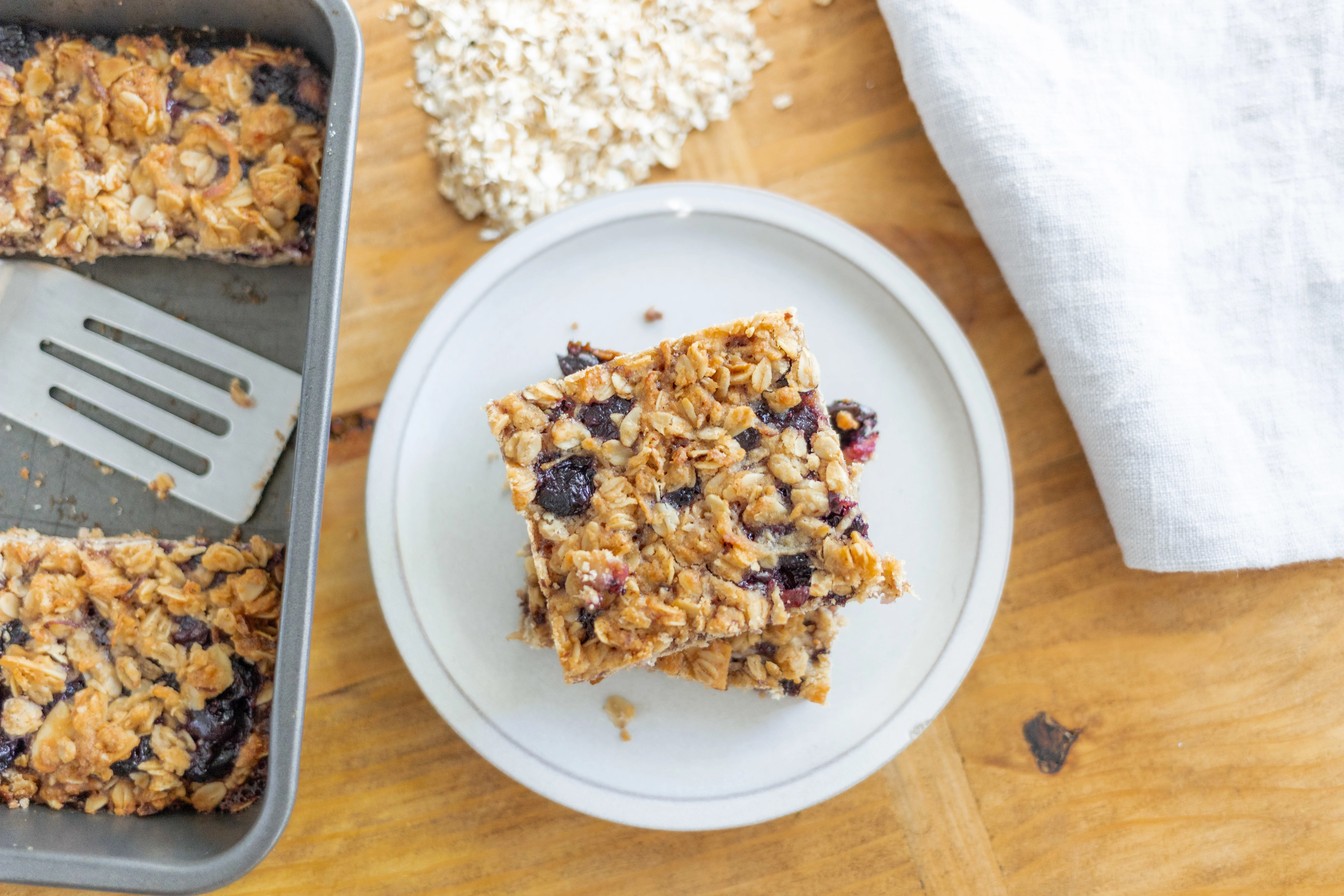 Gooey Blueberry Bars | Cooking Professionally