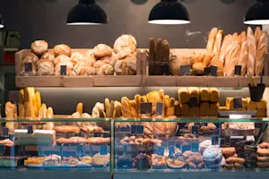 What kind of dog works at a bakery? image