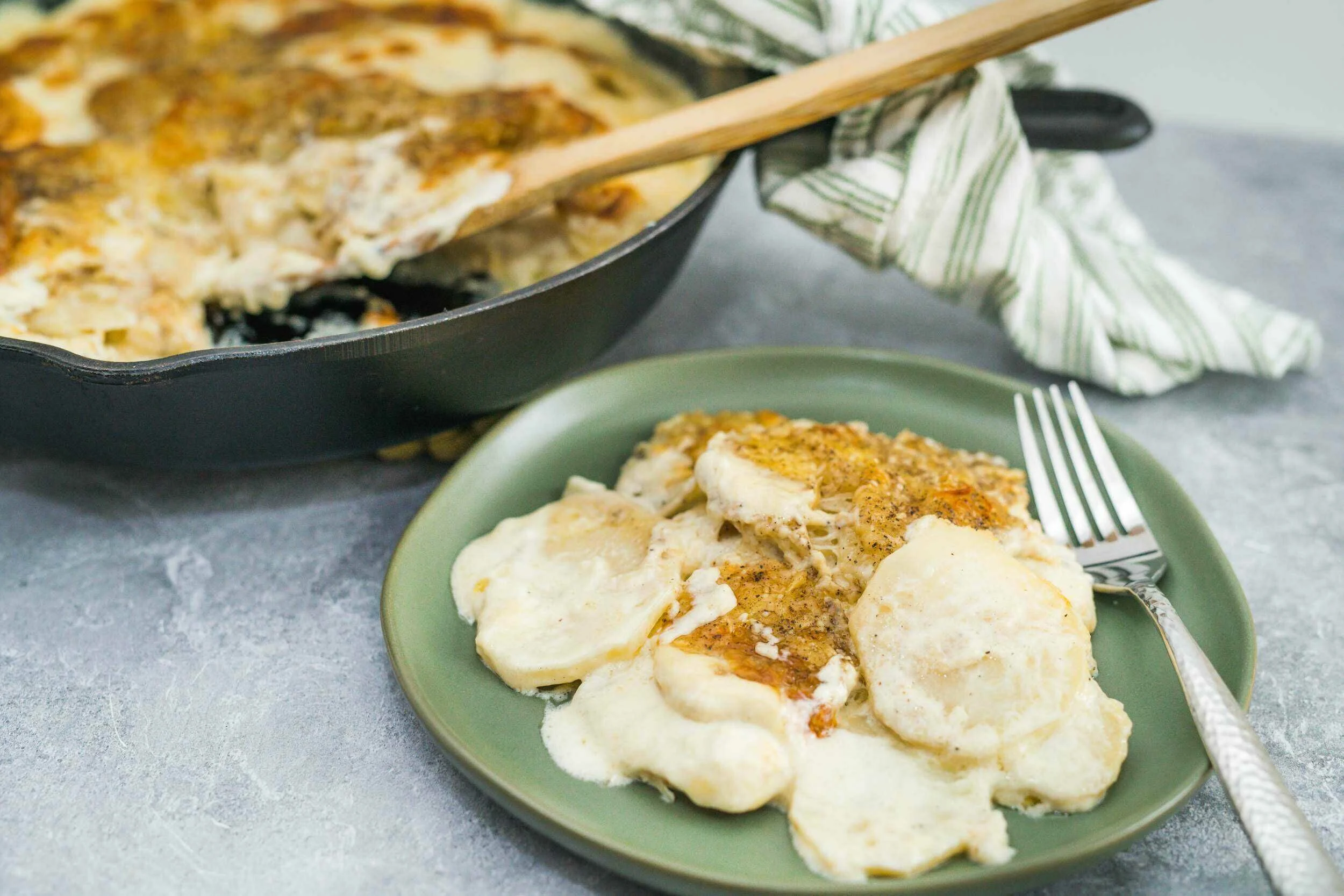 Four-Cheese Scalloped Potatoes | Command Cooking