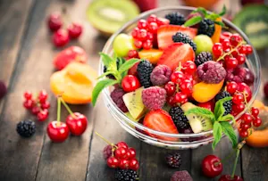 What fruit makes the best gymnasts? image