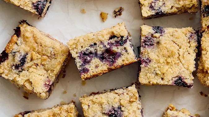 Fresh Blueberry Coffee Cake