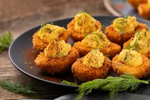 Fried Deviled Eggs