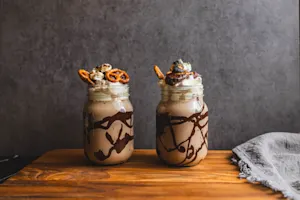 Nutella Fudge Milkshake