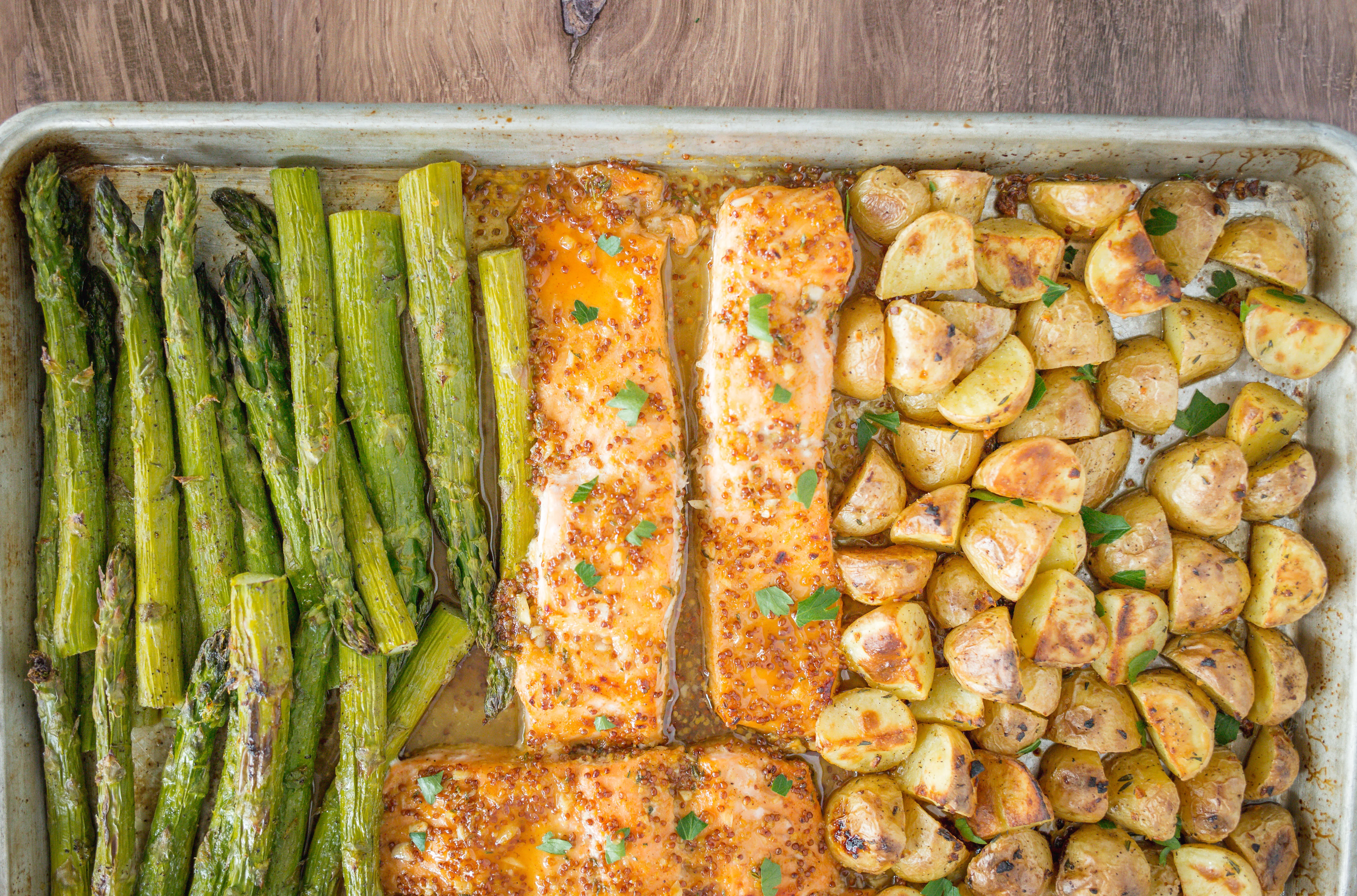 Sheet-Pan Maple Salmon & Veggies | Recipe Saver