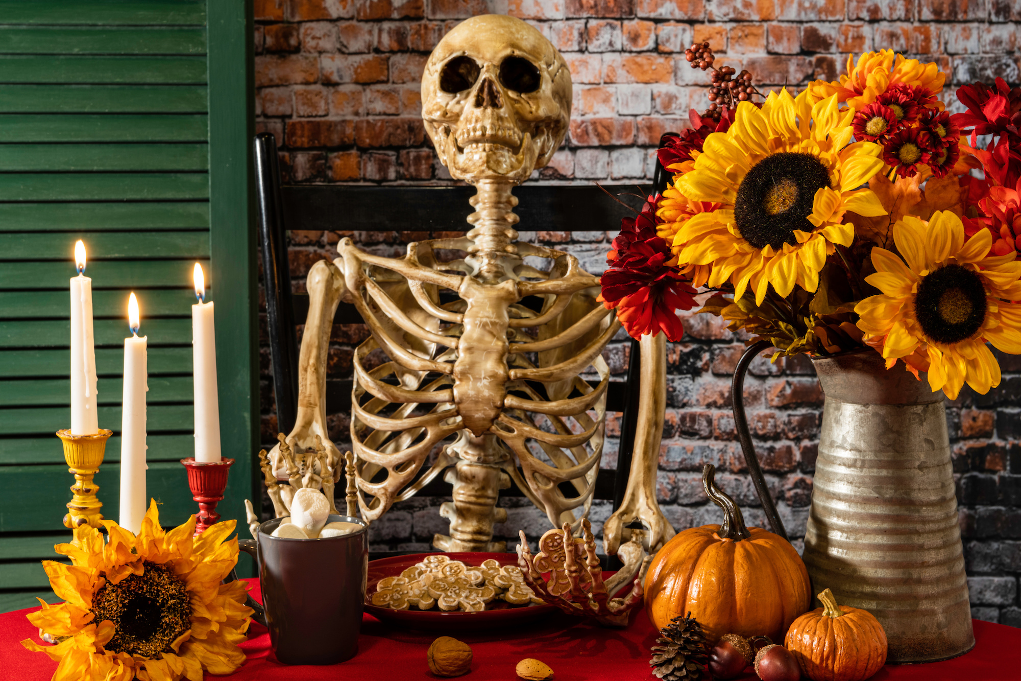 Why do skeletons make such terrible restaurant patrons? image