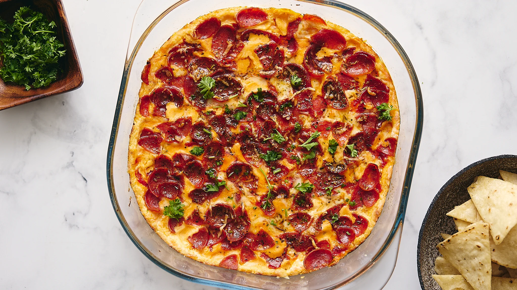 Joe's Pepperoni Pizza Dip | Mama's Cooking