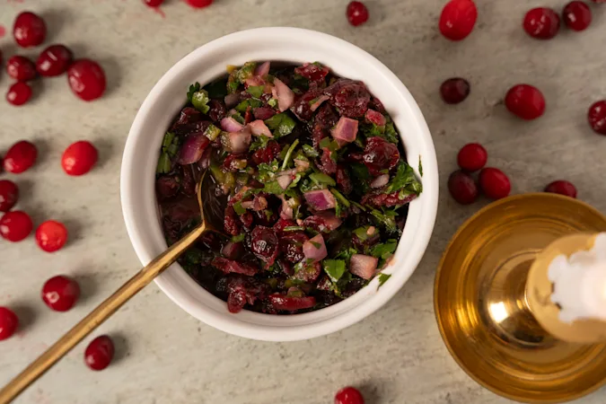 Spicy Cranberry Relish 1