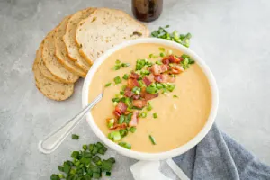Delightful Cheddar Soup