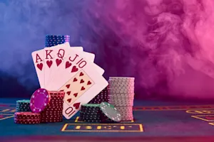 What's good for both poker and theater? image