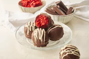 Red Velvet Cake Truffles