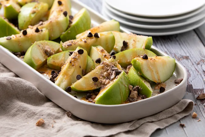 Caramel Apple Nachos