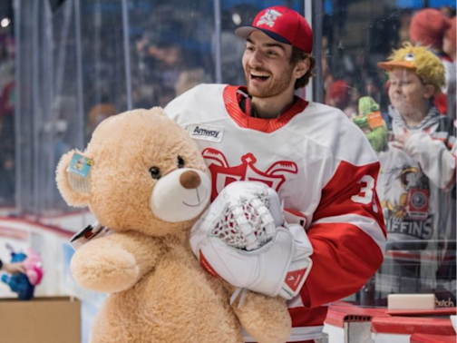 75,000 Teddy Bears Rain Down for Charity-1
