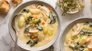 Creamy Turkey Gnocchi Soup