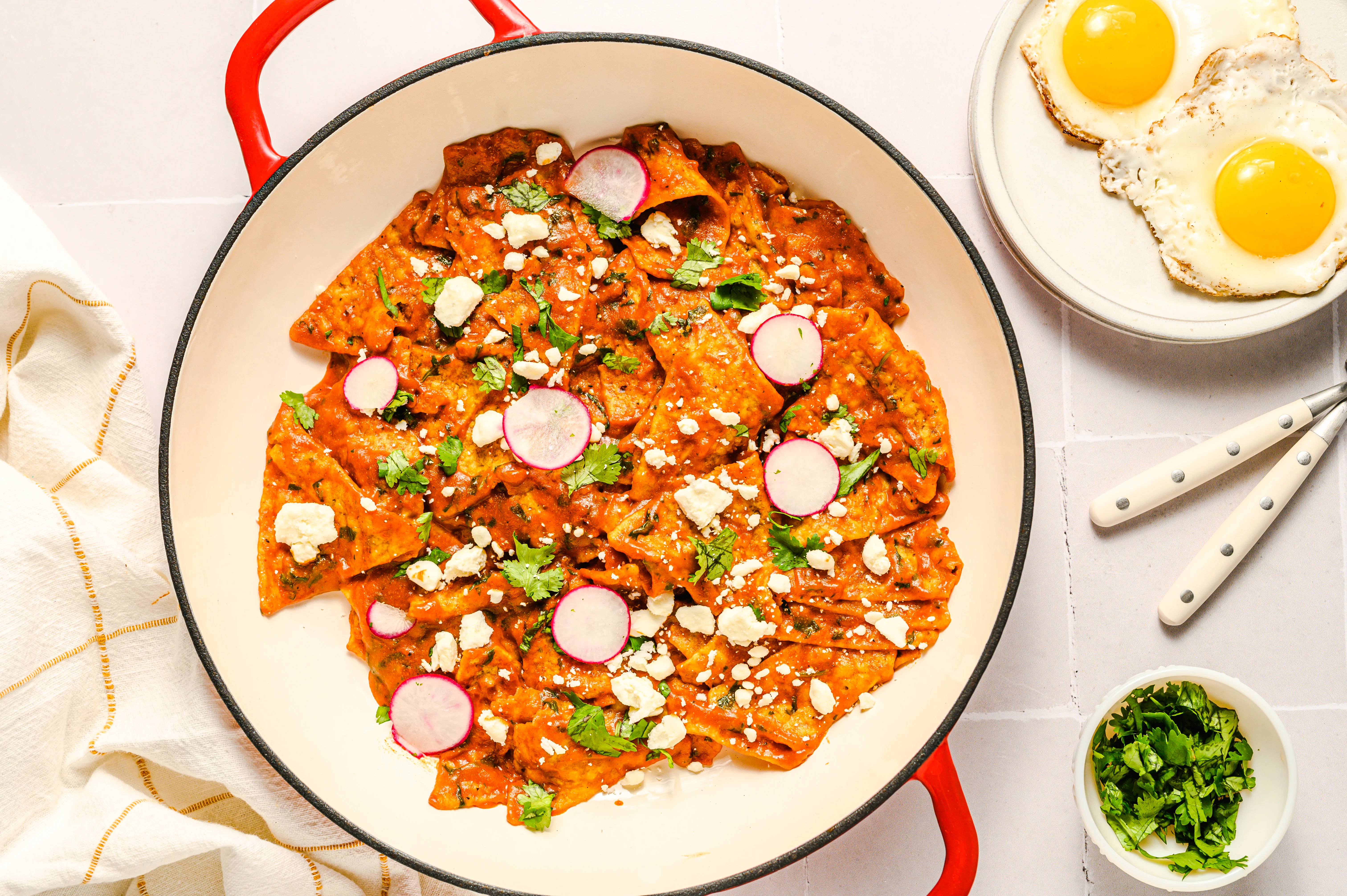 Red Chilaquiles | Lazy Cooking