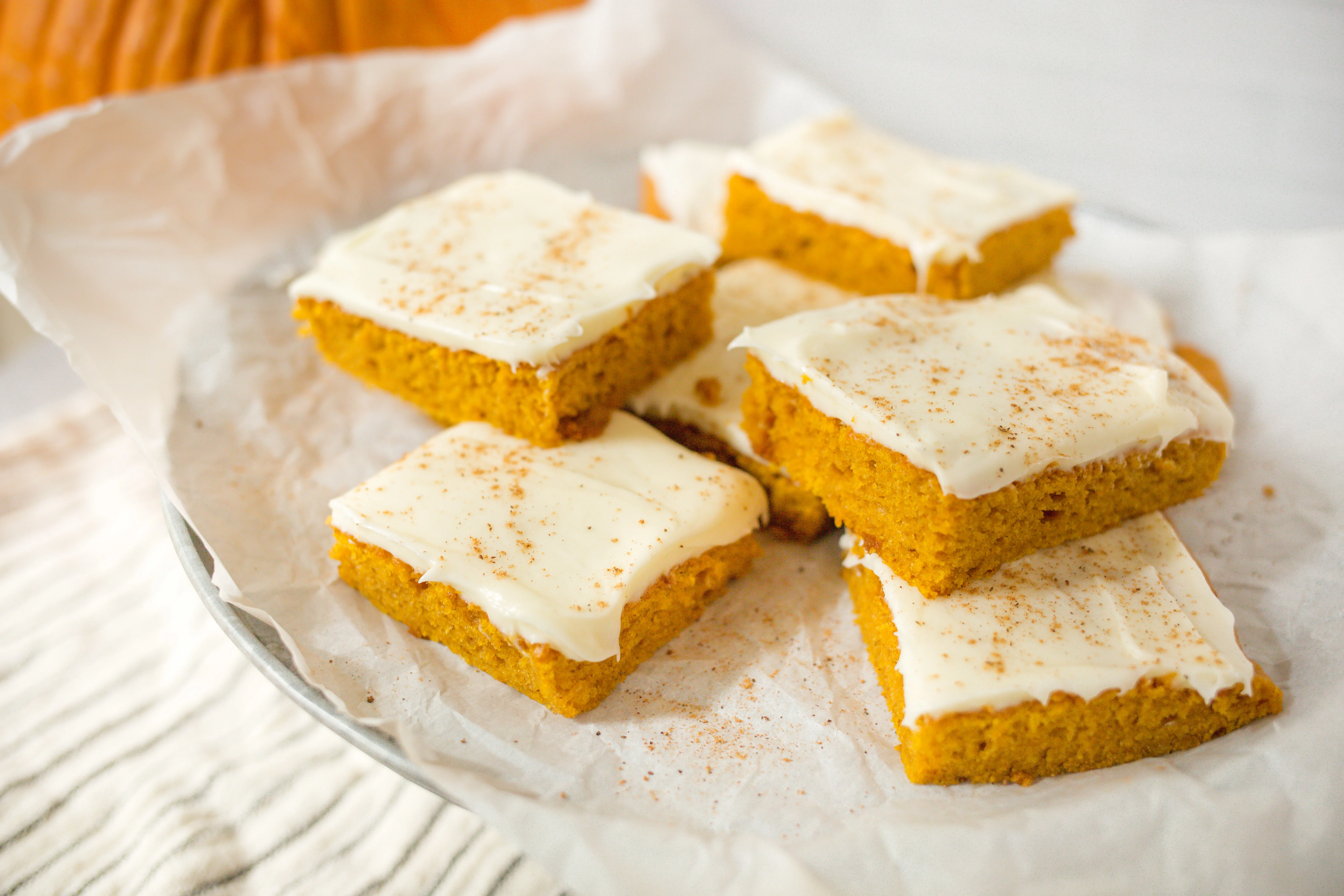 Mom s Pumpkin Squares Big Recipe
