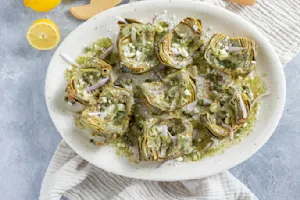 Easy Roasted Artichokes