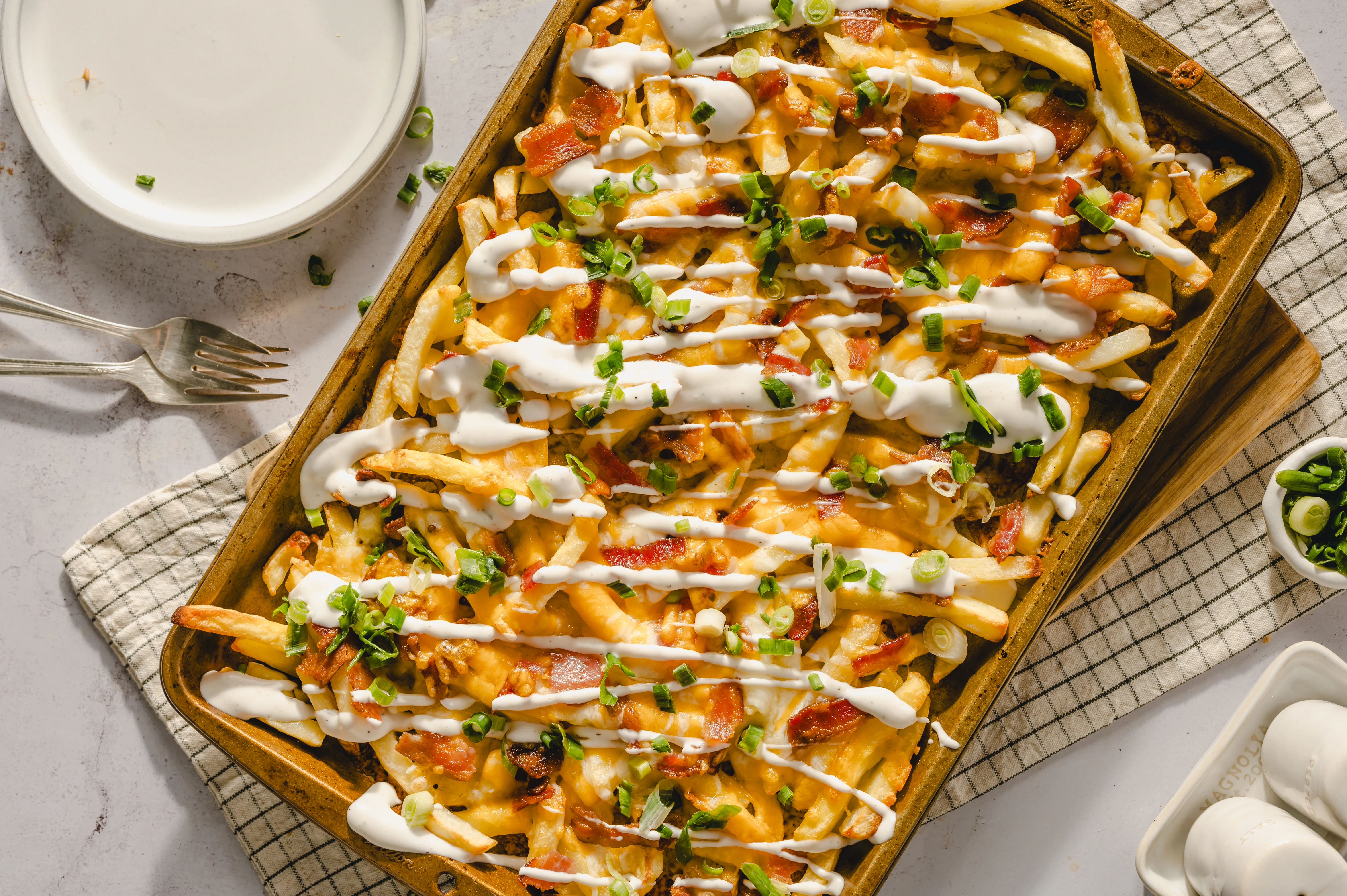 One-Pan Bacon Ranch Fries | Recipe Saver
