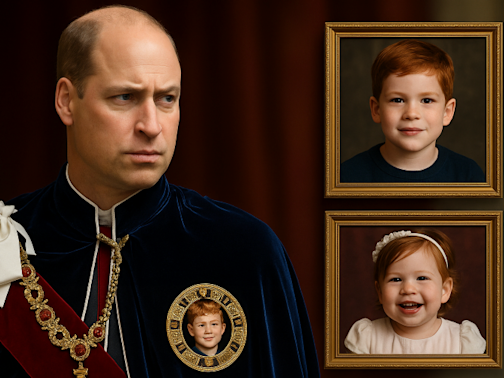 William Strips Archie and Lilibet of Royal Roles!-1