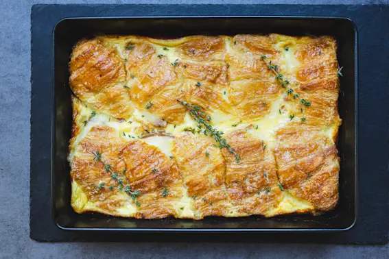 Ooey Gooey Breakfast Casserole 1