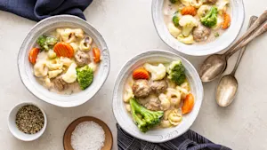 No-Mess Meatball Tortellini 1