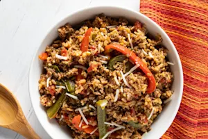 Fiesta Beef & Pepper Skillet