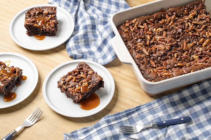 Turtle Dump Cake