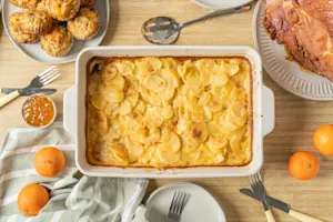 Four Cheese Scalloped Potatoes