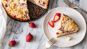 Strawberry Coffee Cake 1