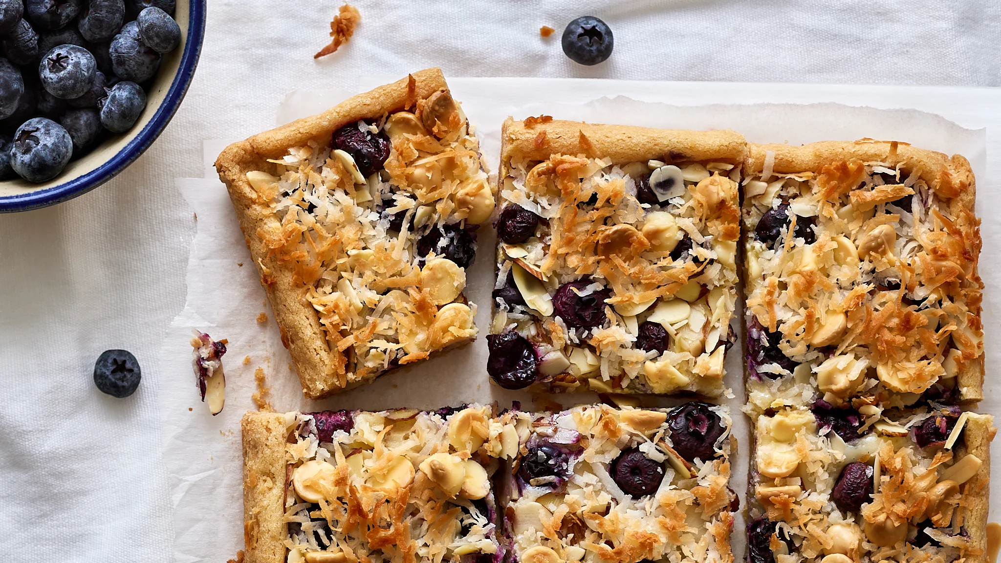 Blueberry Bliss Bars | Command Cooking