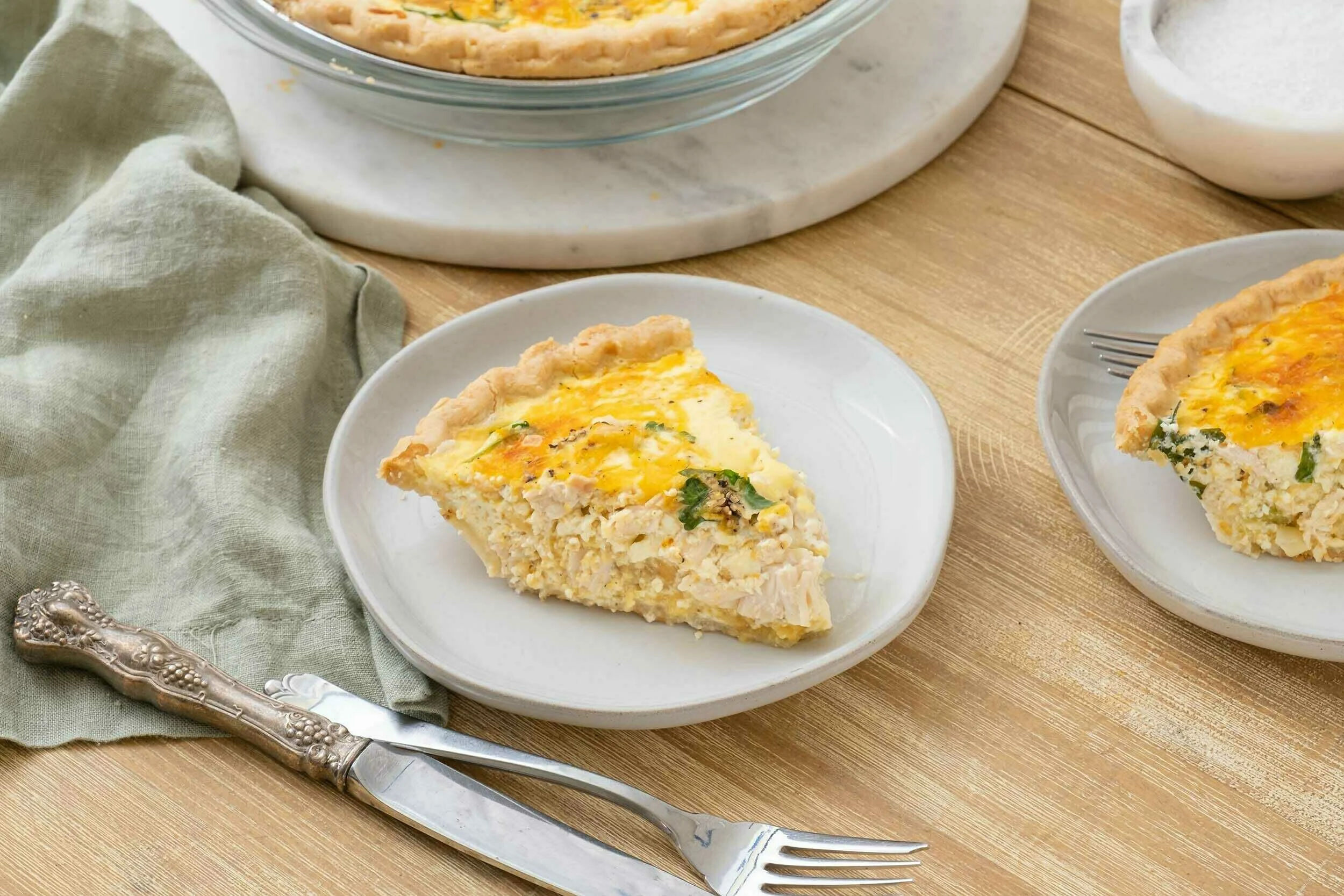 Turkey Day Quiche | Mama's Cooking