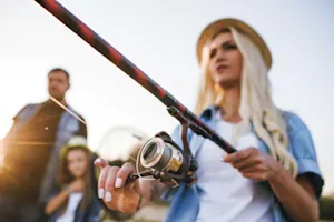 What kind of music should you listen to while fishing? image