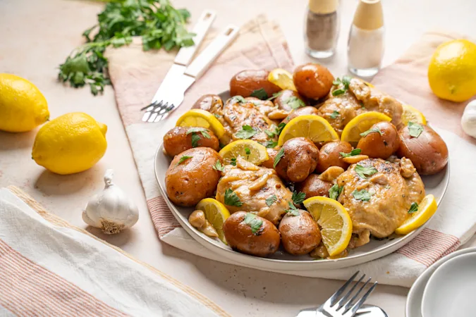 Garlic Chicken Dump
