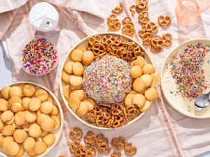 Confetti Cookie Dough Ball