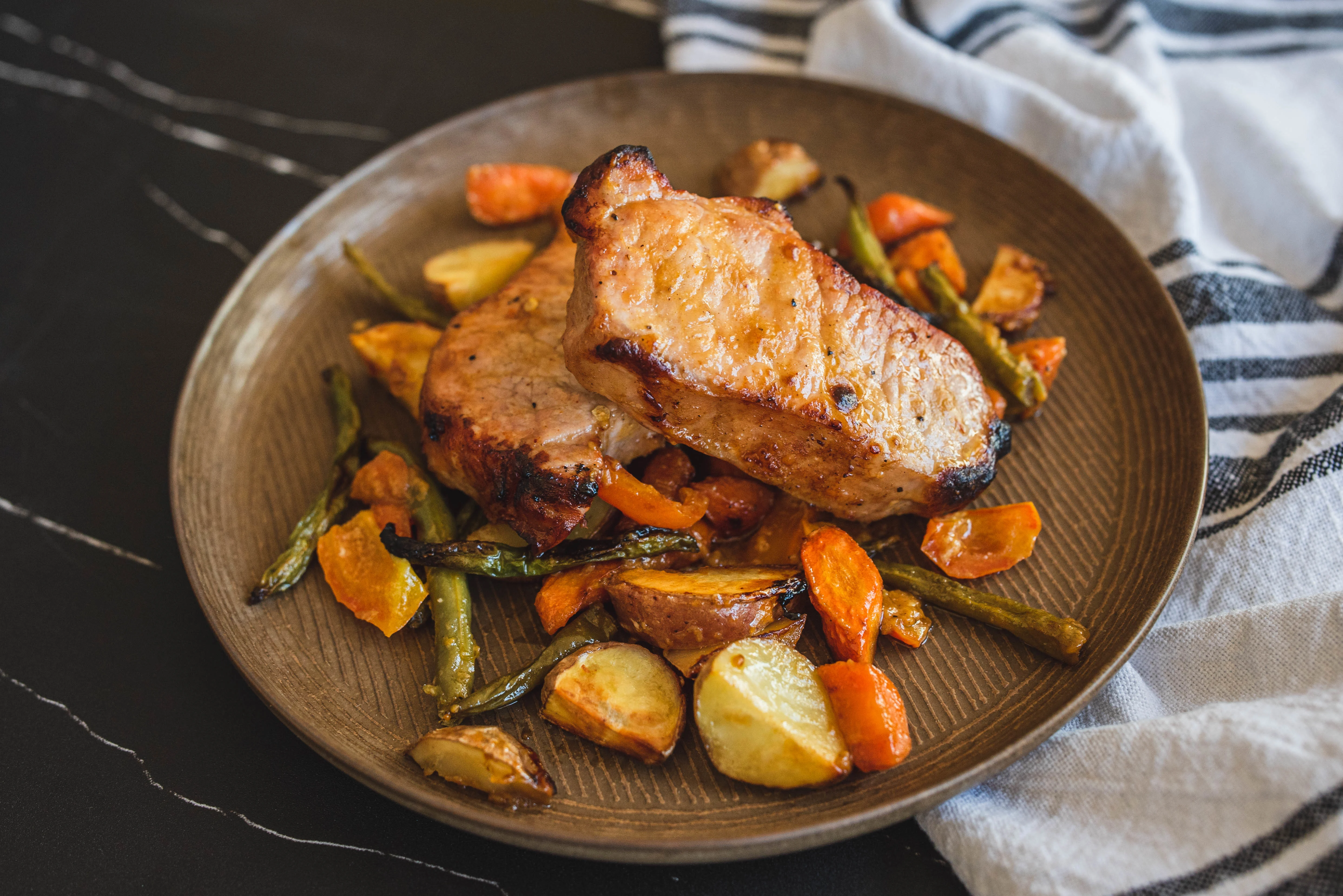 Sheet-Pan Chops & Veggies | Recipe Saver