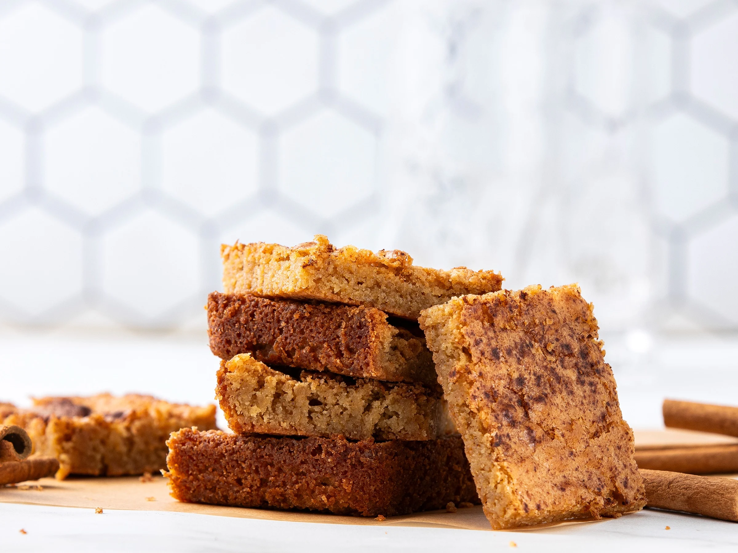 Easy Snickerdoodle Bars | Fussy Kitchen