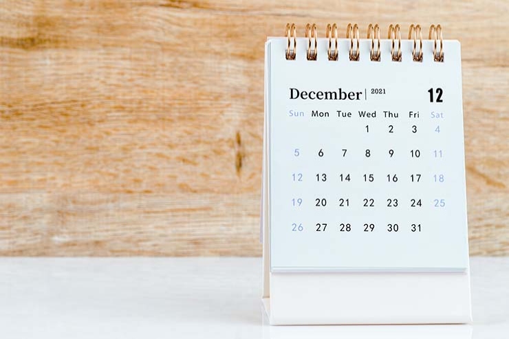  What do you have in December that you don't have in any other month? image