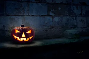 Why do you have to wait so long for a train on Halloween? image