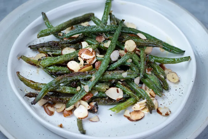 Delicious Roasted Green Beans