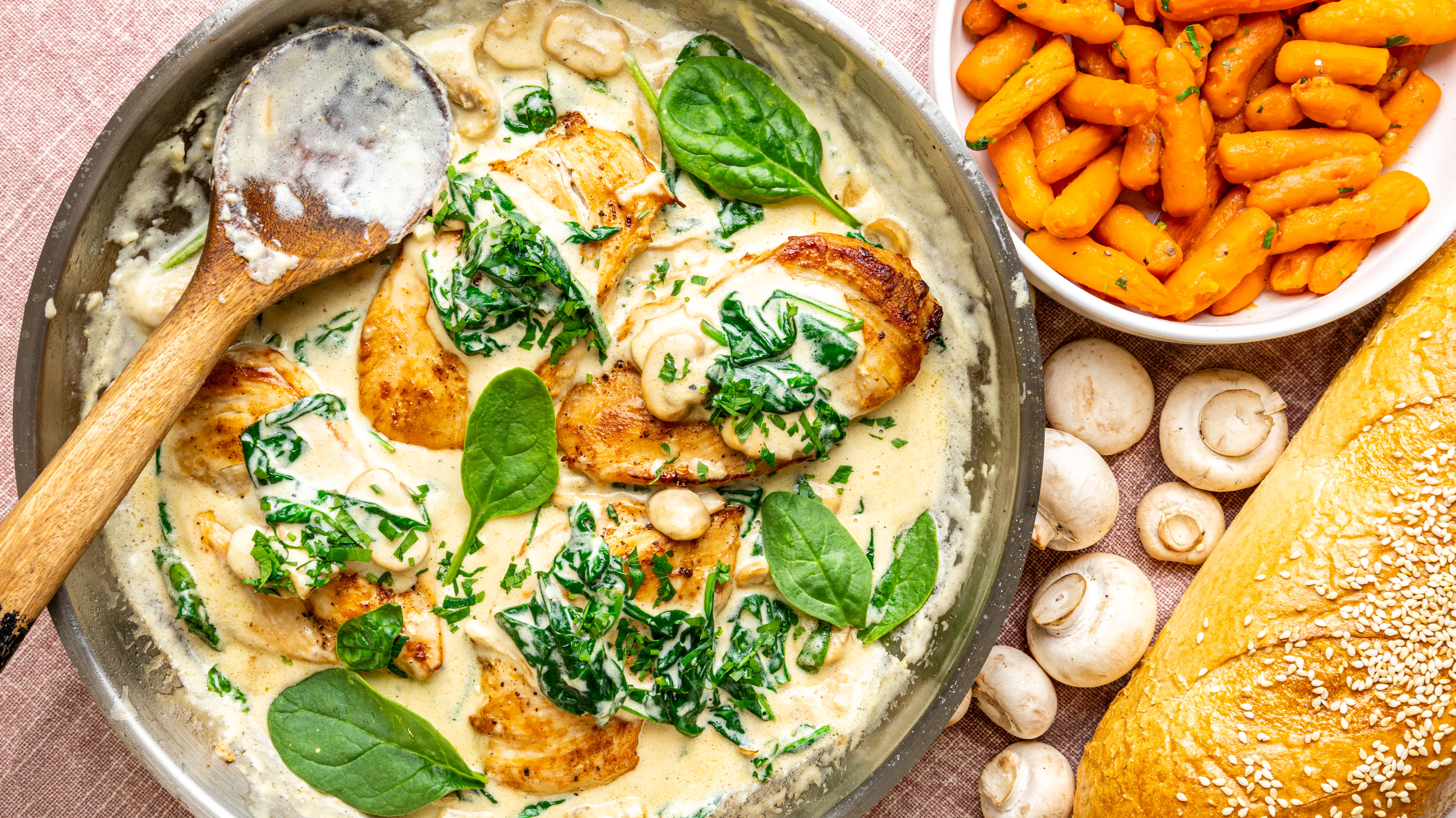 Perfect Chicken Florentine | Cooking Professionally