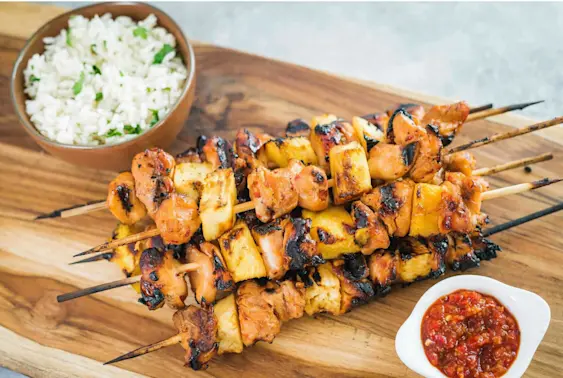 Hawaiian Chicken Skewers image