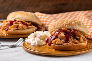 The Best Shredded Barbeque Chicken