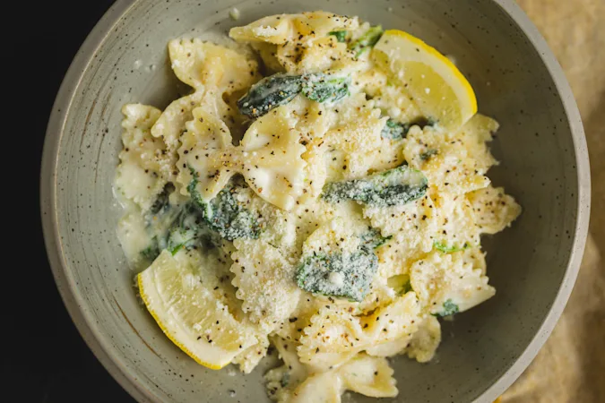 Be-Positive Lemon Pasta