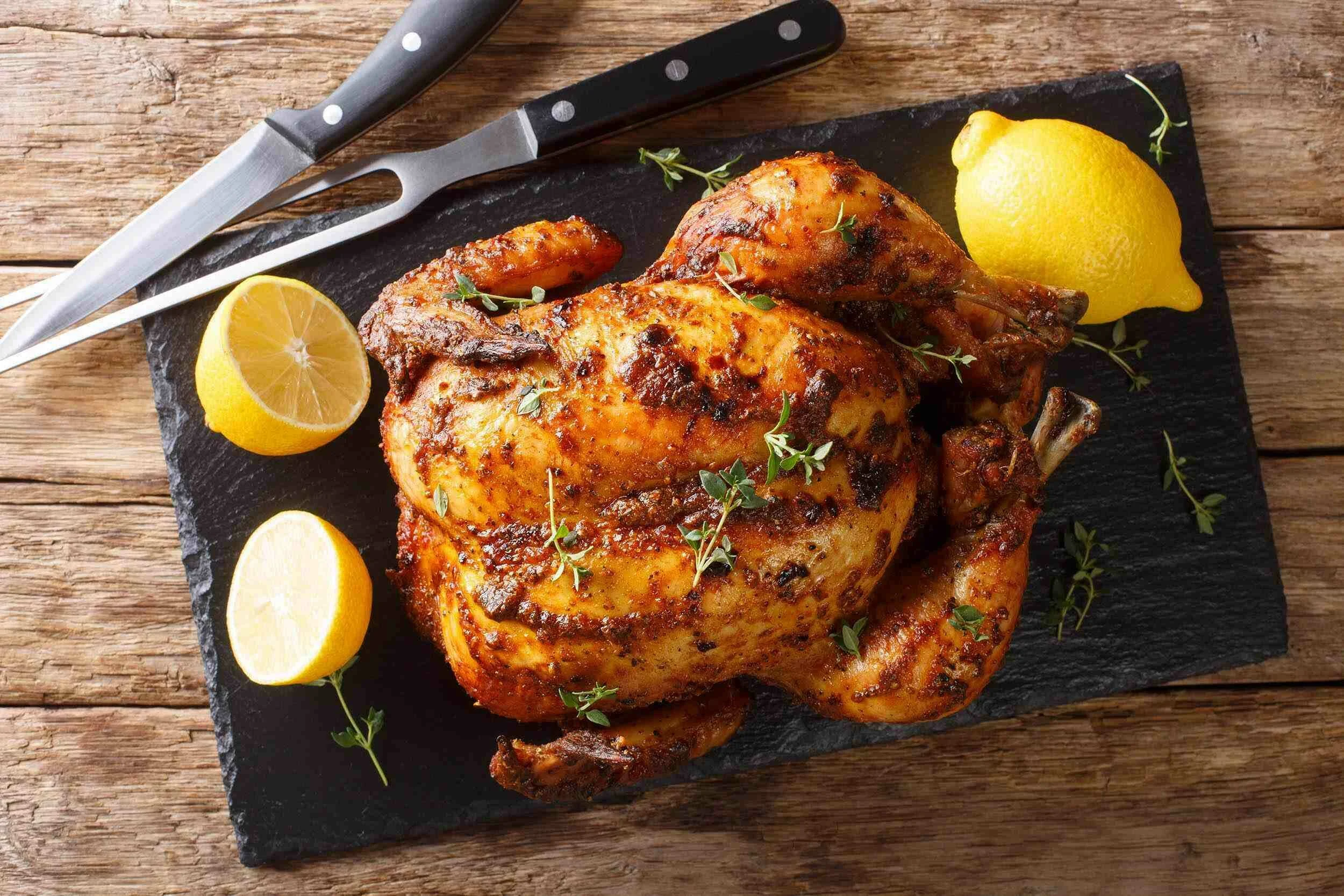 Lemon Roasted Chicken | Command Cooking