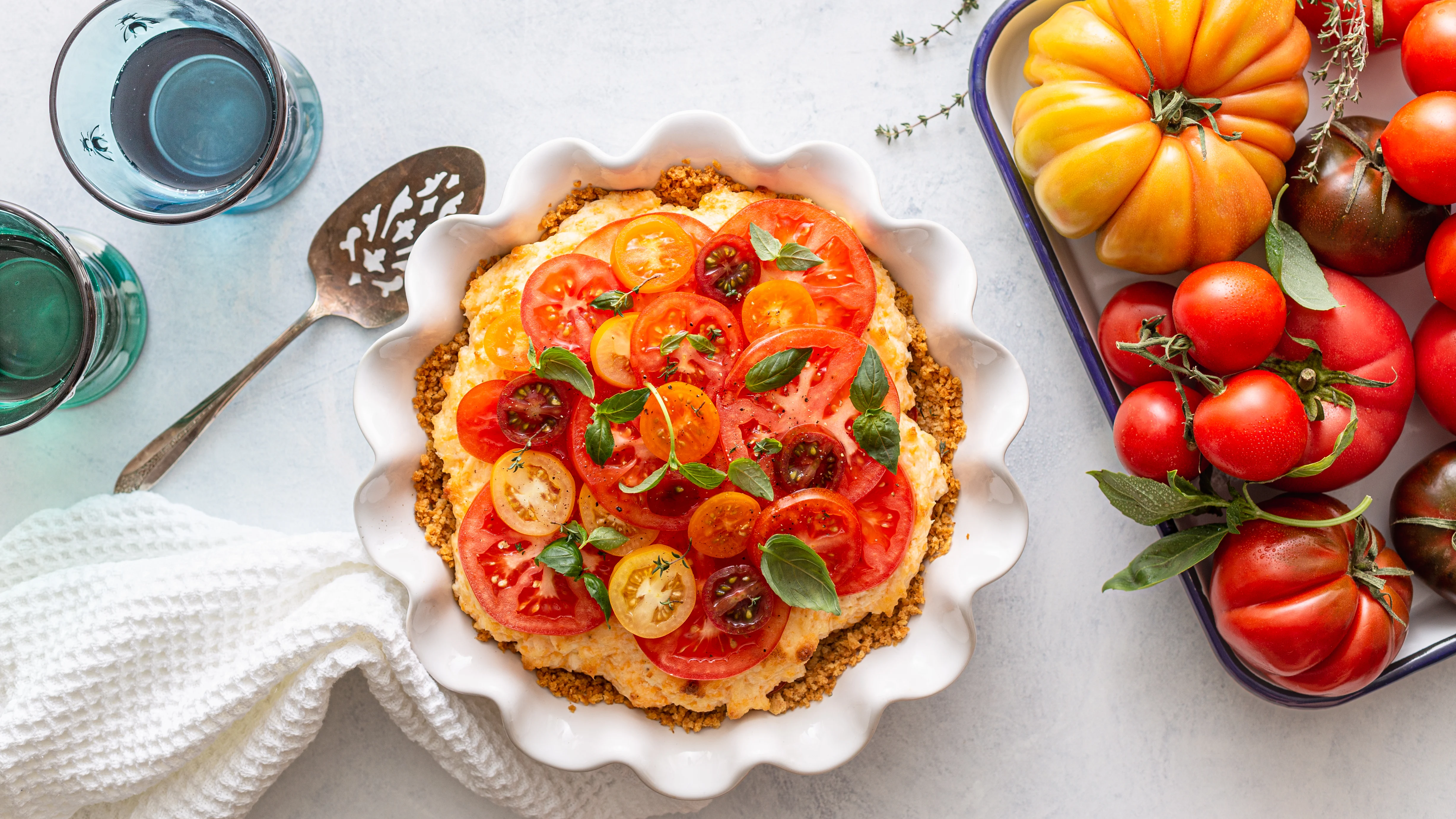 Southern Tomato Pie | Cooking Professionally