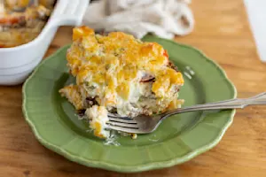 Italian Beef Biscuit Bake