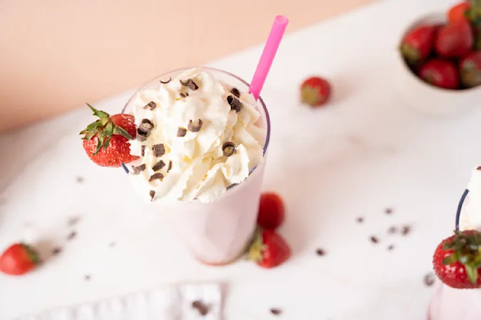 Best Strawberry Milkshake