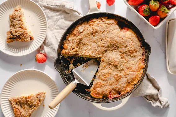 Cast Iron Coffee Cake-8