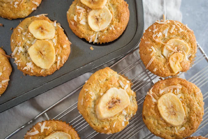 Banana Crunch Muffins