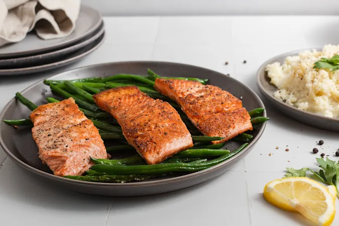 Crispy Skillet Salmon