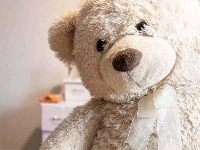  What do you call a bear with no teeth? image